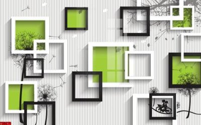 File gốc File tranh hoa trang sức in tường 3d TS5976 (trang trí) phòng làm việc