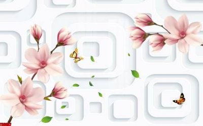 Tải file File tranh hoa trang sức in tường 3d TS6087 (ảnh gốc) file AI/EPS