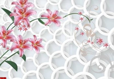 Tải file File tranh hoa trang sức in tường 3d TS6153 (gốc) làm tranh trang trí