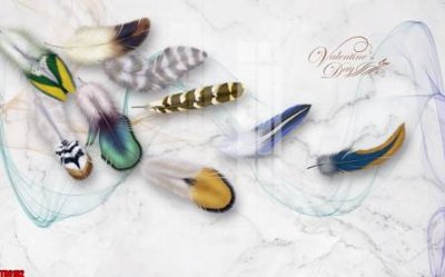 File PSD File tranh hoa trang sức in tường 3d TS6192 (gốc) cho in quảng cáo