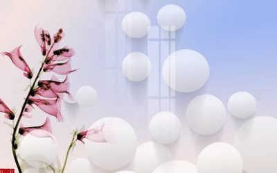 File tranh File tranh hoa trang sức in tường 3d TS6311 (ảnh gốc) in trần 3D