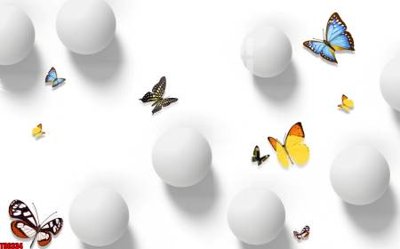 File in mica File tranh hoa trang sức in tường 3d TS6334 (ảnh gốc) đẹp