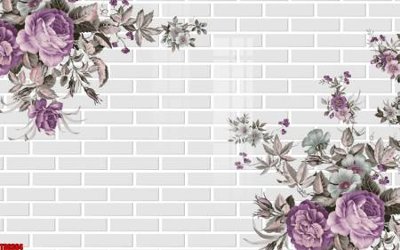 Tải file File tranh hoa trang sức in tường 3d TS6364 (ảnh gốc) in tranh kính