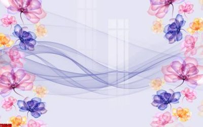 Chi tiết file gốc File tranh hoa trang sức in tường 3d TS6546 (cho in tráng gương)