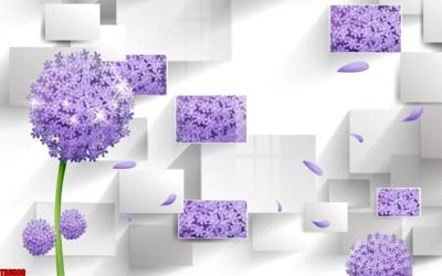 File tranh File tranh hoa trang sức in tường 3d TS6580 (ảnh gốc) độc quyền