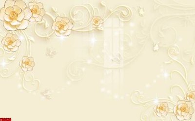 File gốc File tranh hoa trang sức in tường 3d TS6630 (in mica) trang trí