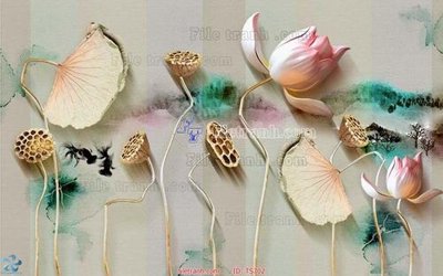 File tranh in trần File hoa trang sức TS702 (ảnh gốc siêu nét)