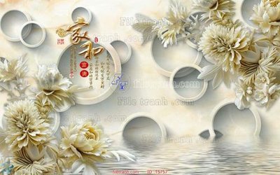 Tải file File hoa trang sức TS757 (gốc) in trên mọi chất liệu