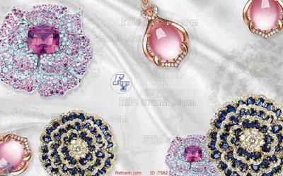 Tải file gốc File hoa trang sức TS82 (in khổ lớn) quảng cáo