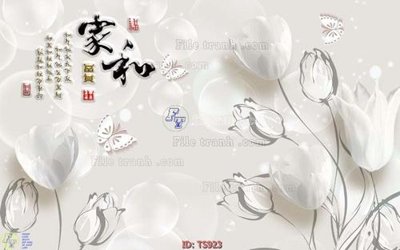 Hình ảnh gốc File hoa trang sức TS923 (để in khổ lớn)