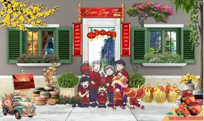 Tải file file in baner tết 2024 phông tiểu cảnh tết TTC57 (gốc) làm file tranh quảng cáo