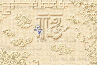 File gốc File tranh gốc tranh tường hoa thủy mặc trung quốc TTQ12 (phong cách) châu Âu