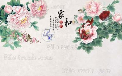 Tải về file tranh gốc File tranh gốc tranh tường hoa thủy mặc trung quốc TTQ143 (để in quảng cáo)