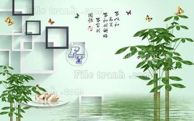 Tải file gốc File tranh gốc tranh tường hoa thủy mặc trung quốc TTQ162 (in khổ lớn) quảng cáo
