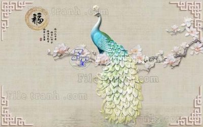 File PSD File tranh gốc tranh tường hoa thủy mặc trung quốc TTQ250 (bản gốc) độ phân giải cao