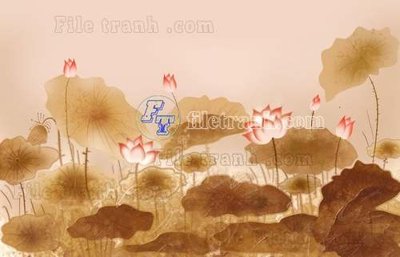 Tải file File tranh gốc tranh tường hoa thủy mặc trung quốc TTQ294 (gốc) làm file tranh quảng cáo