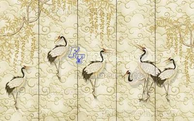 File gốc File tranh gốc tranh tường hoa thủy mặc trung quốc TTQ444 (in tráng gương) sang trọng