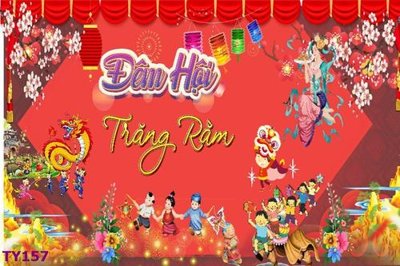File gốc File banner trung thu TY157 (PNG) nền trong suốt
