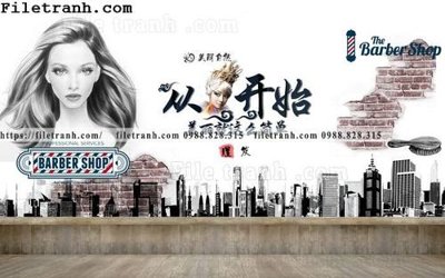 Tải file Tranh dan tuong Tiem cat toc barber 125 (ảnh gốc) 300dpi Tranh dan tuong Tiem cat toc barber 125