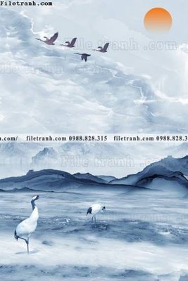 File gốc Tranh hac trung quoc 100 (in tráng gương) nghệ thuật