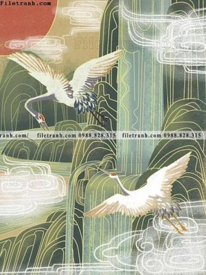 Tải file Tranh hac trung quoc 107 (gốc) làm tranh treo tường