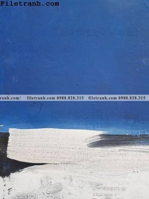 Tải file PSD Tranh mau nuoc truu tuong ve tay 124 (nguyên layer) để in