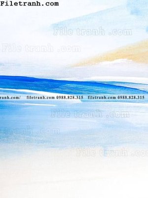 File gốc Tranh mau nuoc truu tuong ve tay 175 (in tráng gương) sang trọng