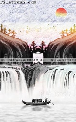 Download file gốc Tranh phong canh sanh vao cua Trung Quoc333 (in mica) logo