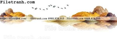 Tải file gốc Tranh treo phong canh muc gio 112 (in khổ lớn) không vỡ