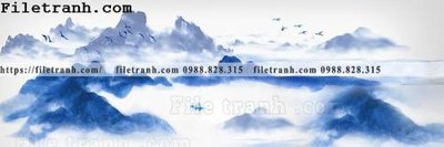 File in lụa Tranh treo phong canh muc gio 219 (phong cảnh) Tranh treo phong canh muc gio 219