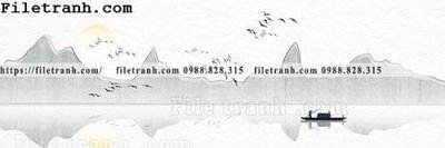 Tải file gốc Tranh treo phong canh muc gio 242 (in bạt) quảng cáo