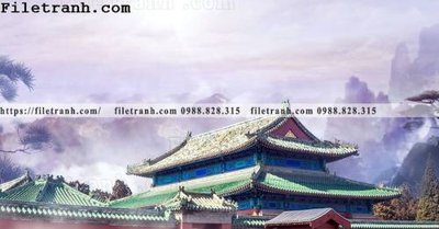 File PSD Tu Cam Thanh mau do moi phong cach Trung Hoa 114 (bản gốc) độ phân giải cao