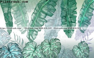 Tải file Tuong nen la cay phong cach Bac Au 143 (gốc) làm file in ấn