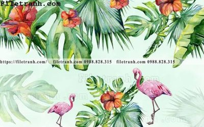 Tải file gốc Tuong nen la cay phong cach Bac Au 147 (bản PSD) chỉnh sửa được