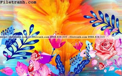 File ảnh gốc Tuong nen la cay phong cach Bac Au 160 không vỡ nét