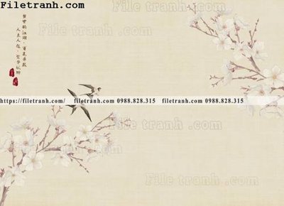 File tranh Tuong nen phong cach trung quoc 109 (bản gốc) trang trí văn phòng