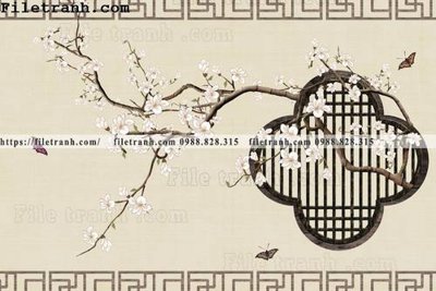 File ảnh Tuong nen phong cach trung quoc 120 (gốc) in poster