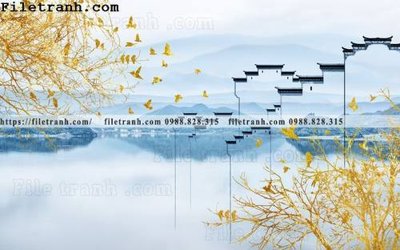 File ảnh Tuong nen toa nha co Zhang Jiangnan 122 (gốc) dùng in Pano