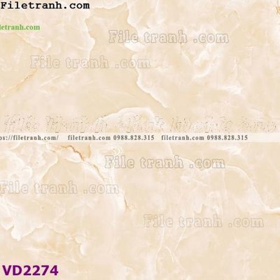 File tranh File in vân đá cẩm thạch VD2274 (gốc) in trên kính
