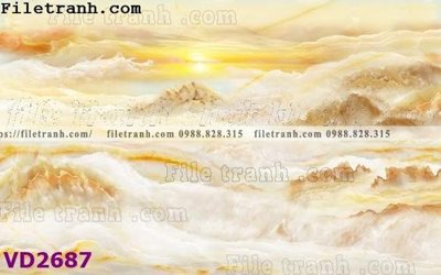 Ảnh gốc File in vân đá cẩm thạch VD2687 (nét căng) in mica