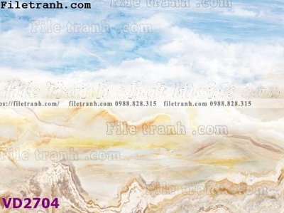 File gốc in mica File in vân đá cẩm thạch VD2704 chất lượng