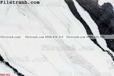 File tranh File vân đá đá cẩm thạch VD5781 (bản gốc) in lụa 5D