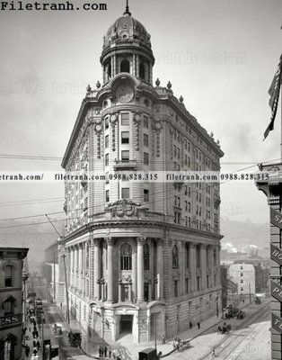 File gốc Wabash Station_ 1905 (in ấn) màu sắc trung thực