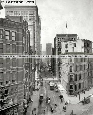 File tranh Wood Street_ 1910 (gốc) chủ đề tĩnh vật