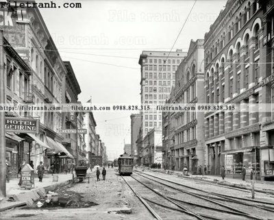 File tranh Work Zone_ 1906 (gốc) chủ đề con người