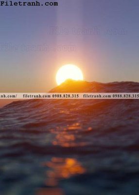 File tranh gốc anh binh minh va hoang hon tren bien 115 (bản quyền) Filetranh.com