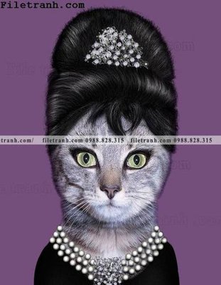 File tranh anh ve cac ngoi sao thu cung duoc ca nhan hoa 129 (bản gốc) in canvas