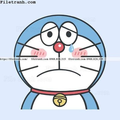 Download file gốc avatar Doremon 124 (độ nét cao)