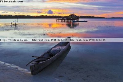 File tranh bai bien dai duong 277 (ảnh gốc) in trần nhà