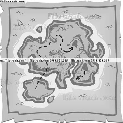 File gốc ban do dinh vi thoi xua 1501 (in ấn) màu sắc trung thực